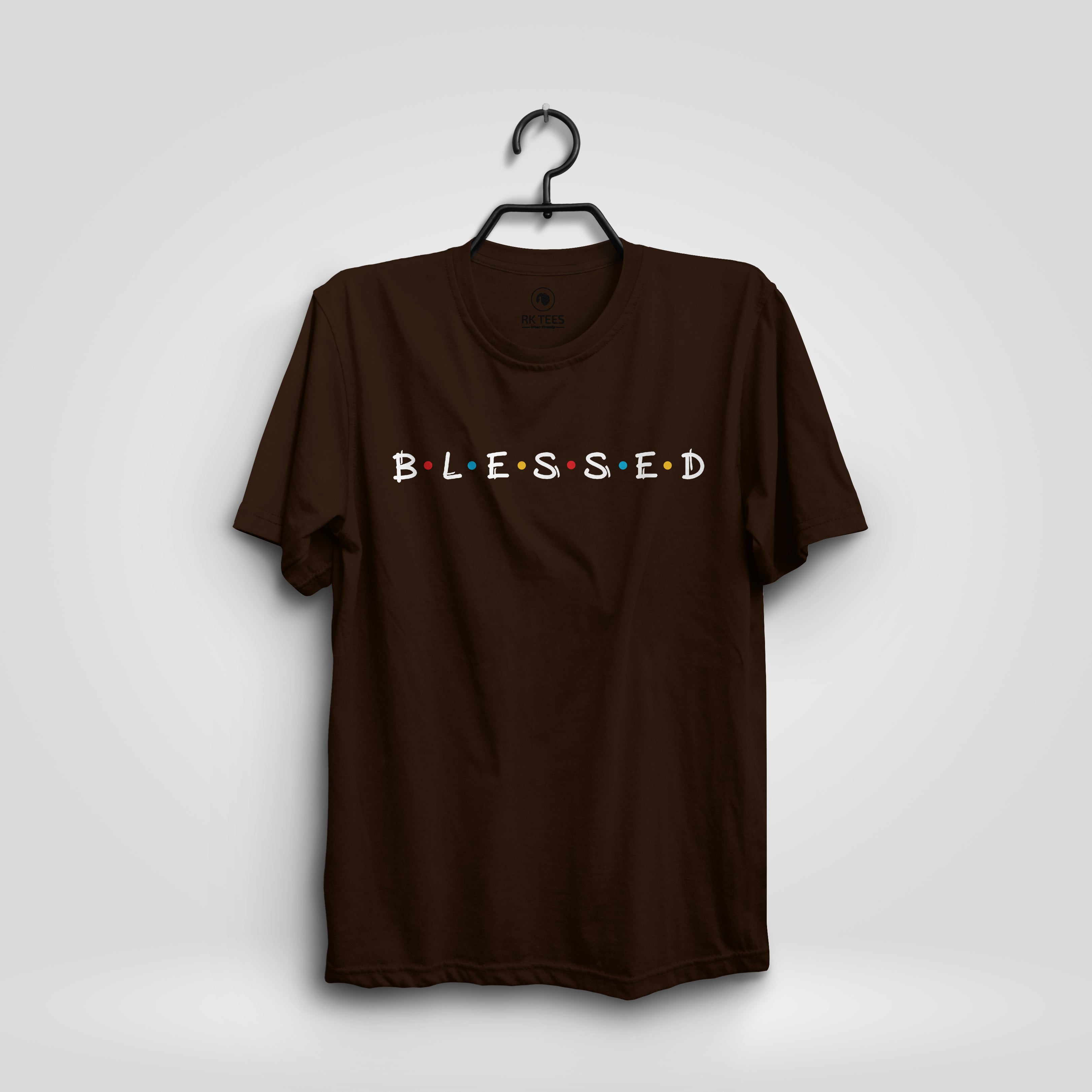 Blessed Classic Fit T-shirt Brown