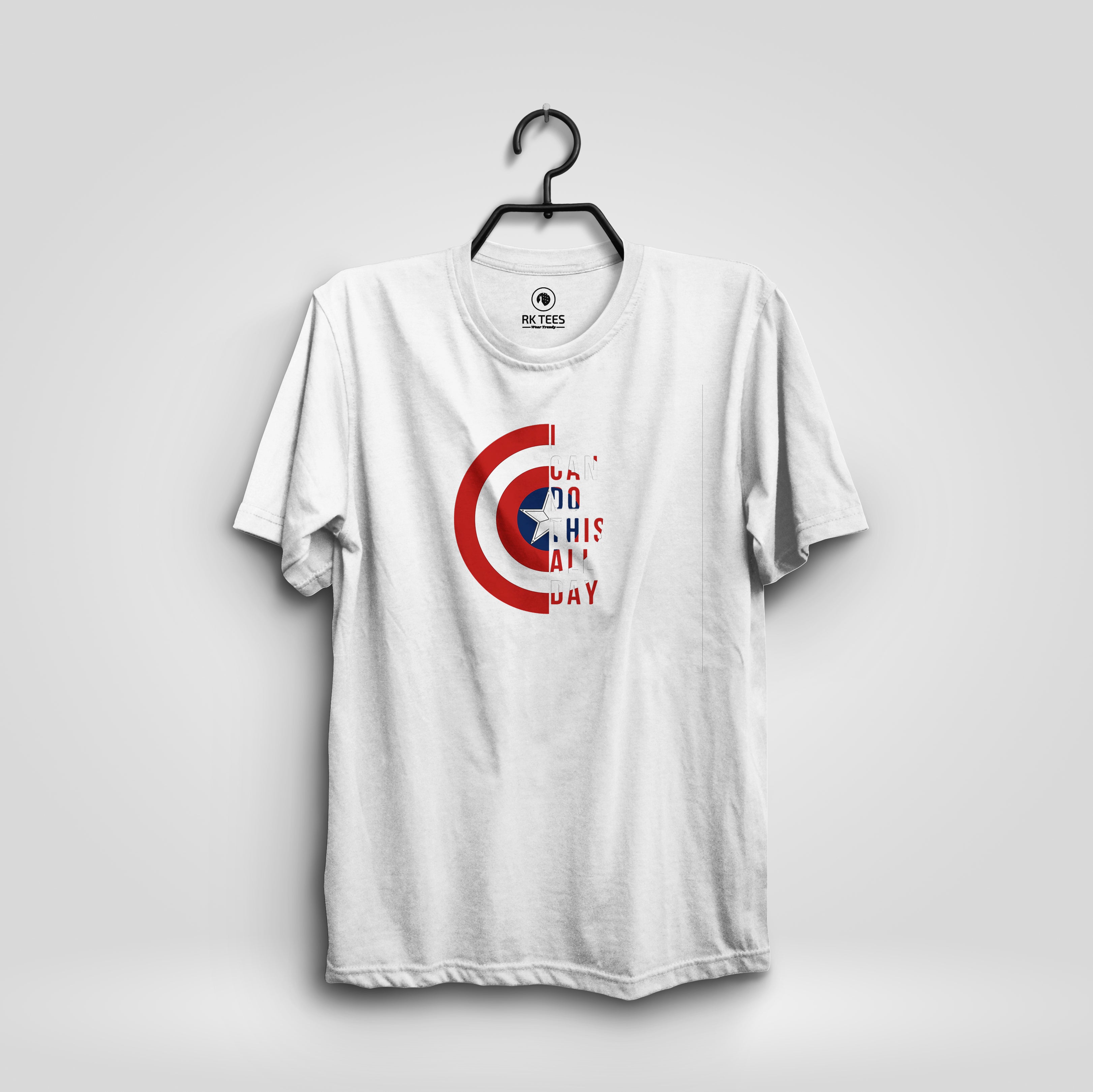I Can Do This All Day Classic Fit T-shirt White