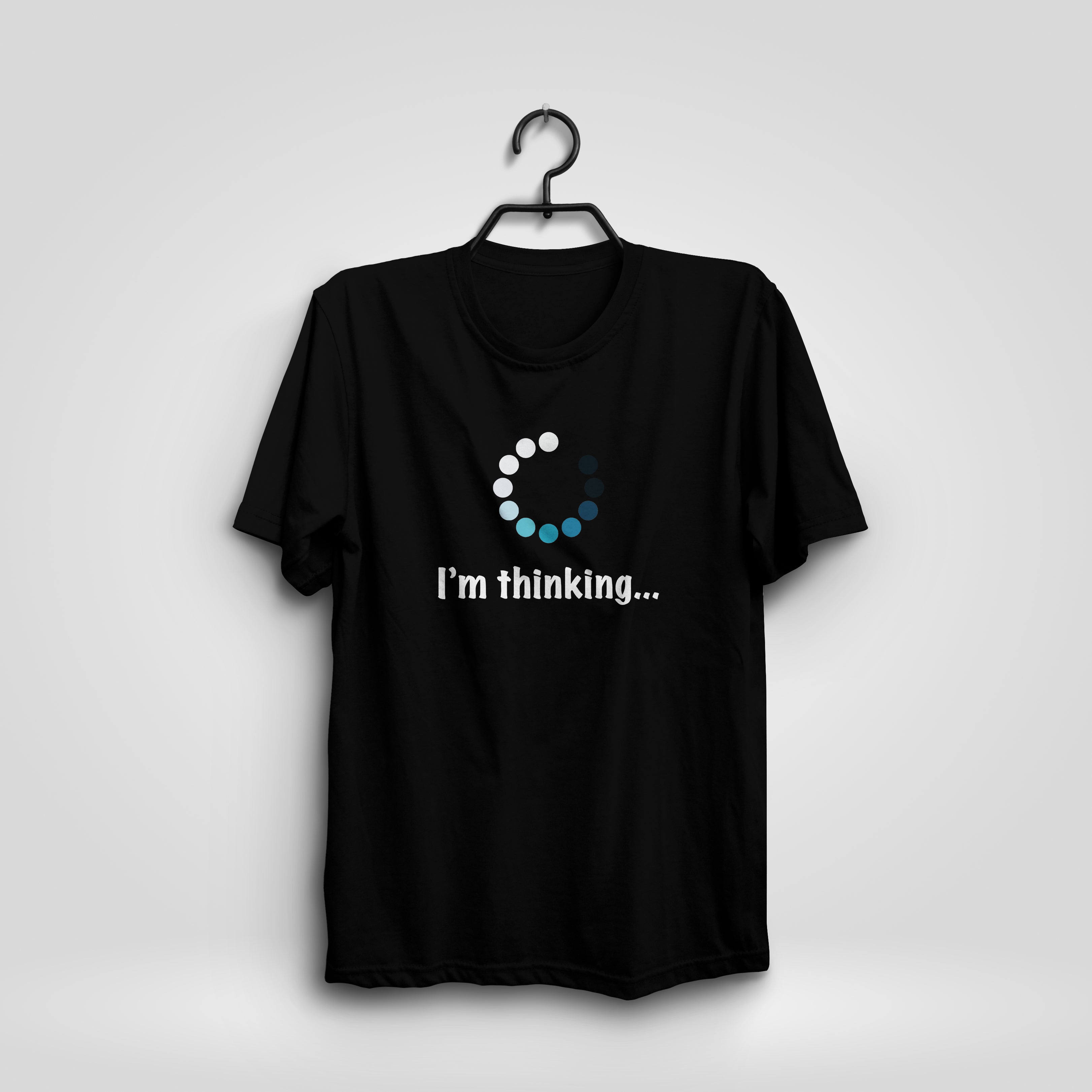 I'm Thinking Classic Fit T-shirt Black