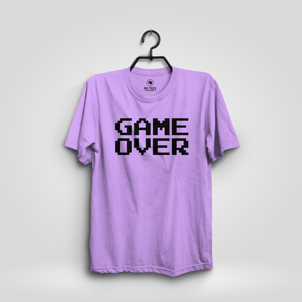 Game Over Classic Fit T-shirt Lavender