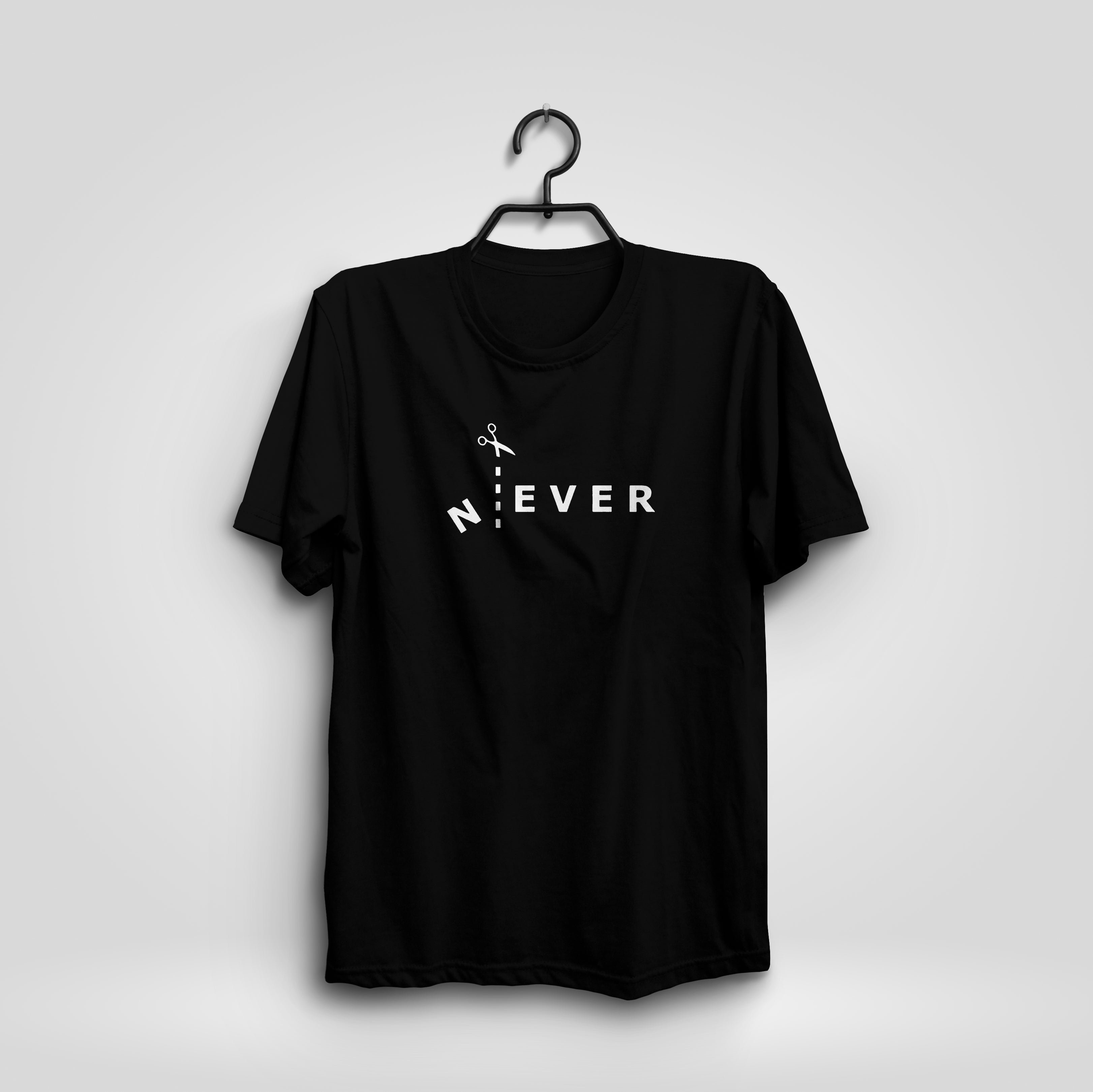 Yes Classic Fit T-shirt Black – RK Tees