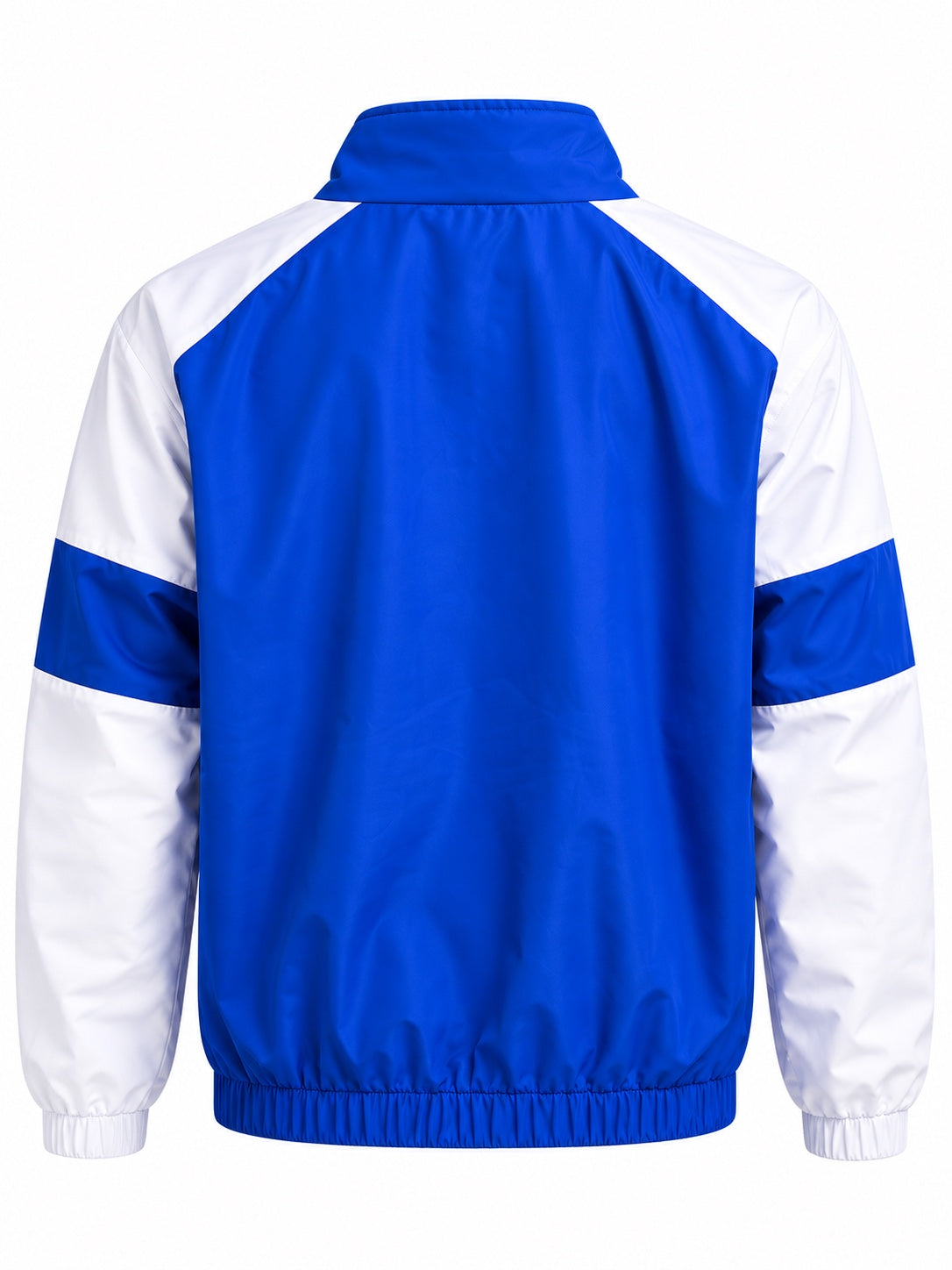 Blue & White Windbreaker - Back